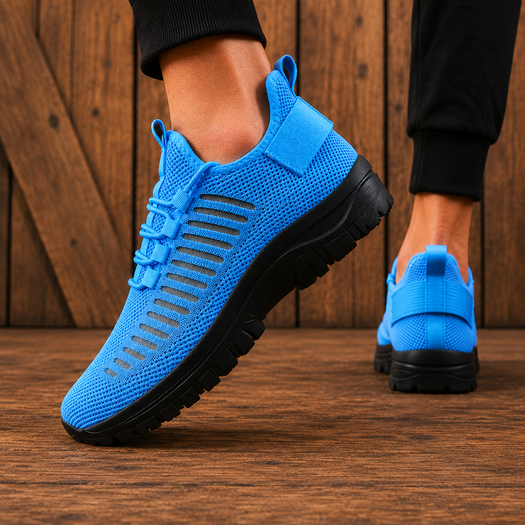 Breathable  Elastic Closure Sneakers