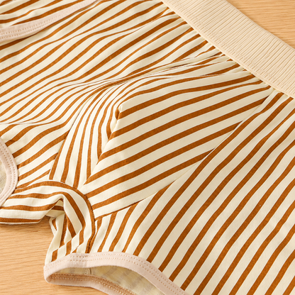 Casual Striped Boxer Briefs