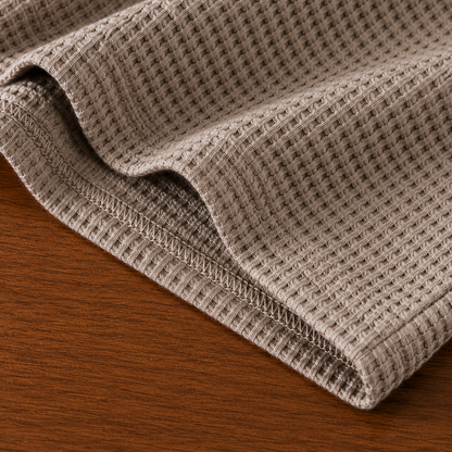 Waffle Knit Button Boxers