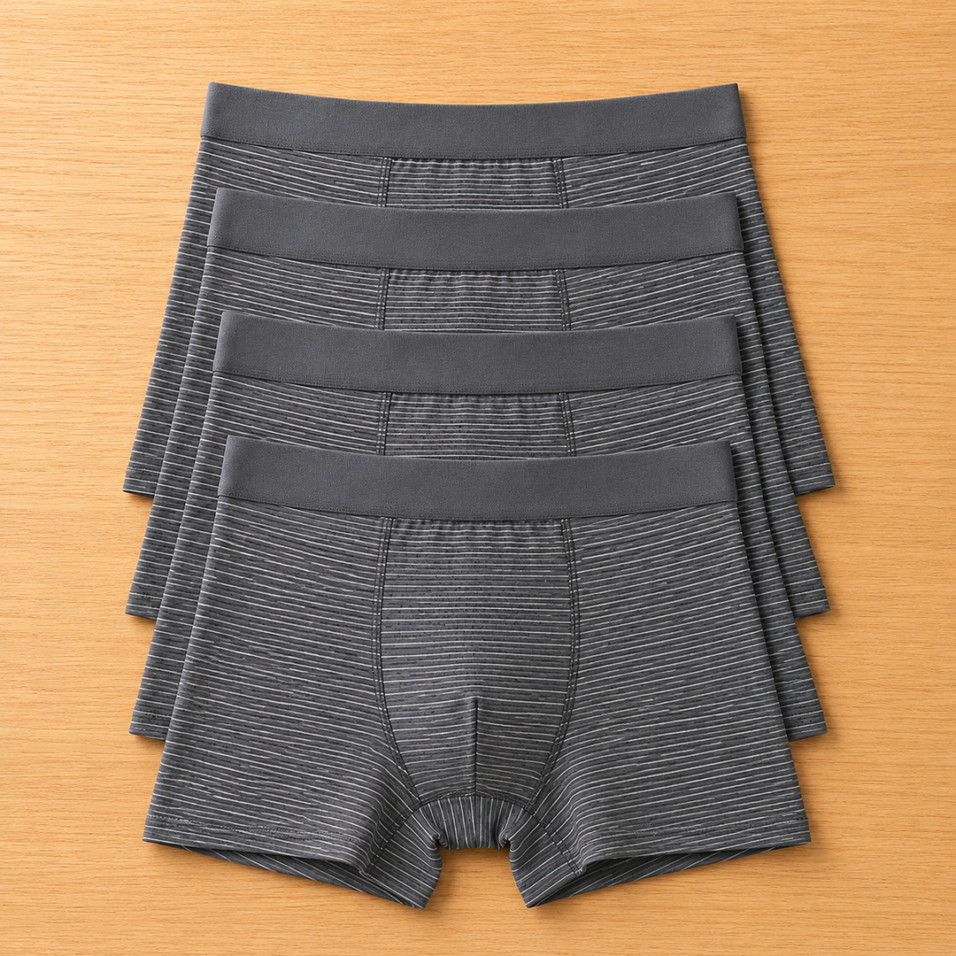 Seamless Cotton Boxers Briefs