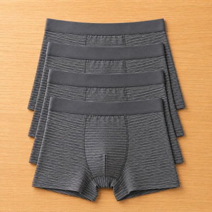 Seamless Cotton Boxers Briefs