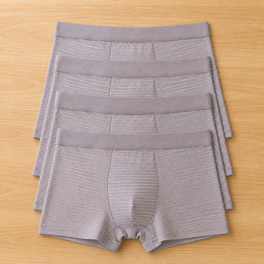 Seamless Cotton Boxers Briefs