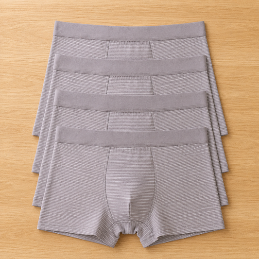 Seamless Cotton Boxers Briefs