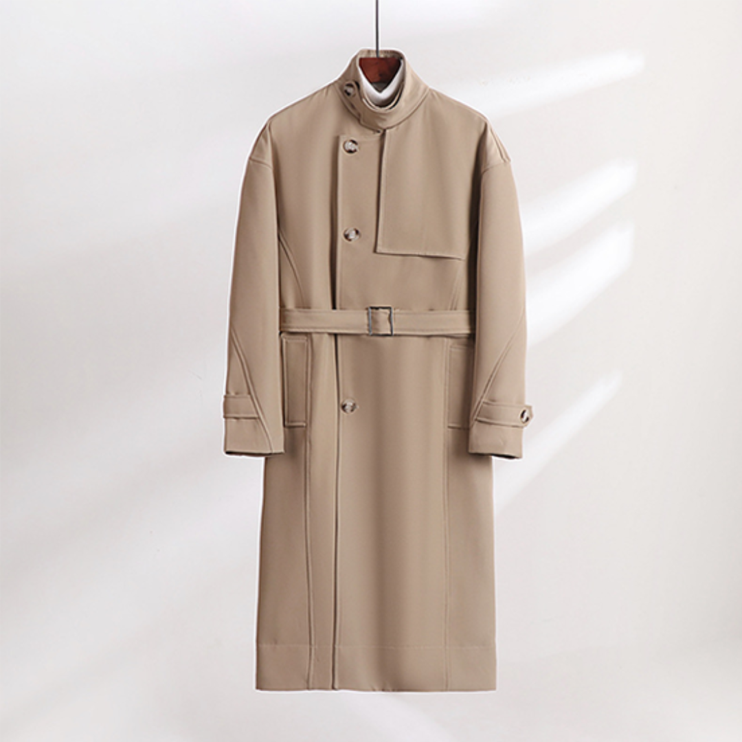 Premium Belted Overcoat