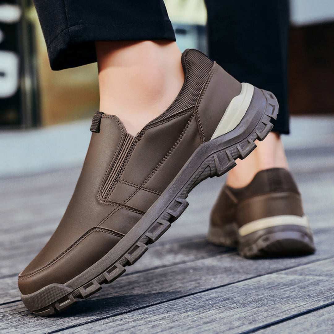 Comfort Fit Leather Loafers