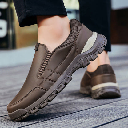 Comfort Fit Leather Loafers