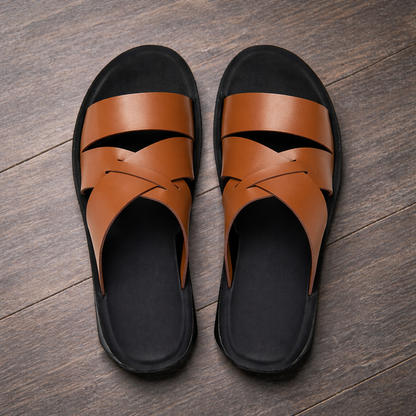 Cross Strap Sandals