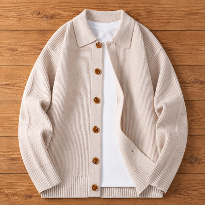 Rib Knit Cardigan