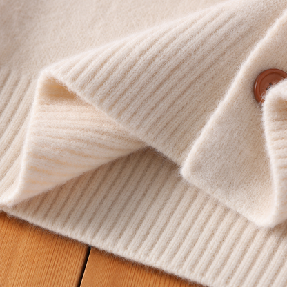 Elegant Ombre Knit Cardigan