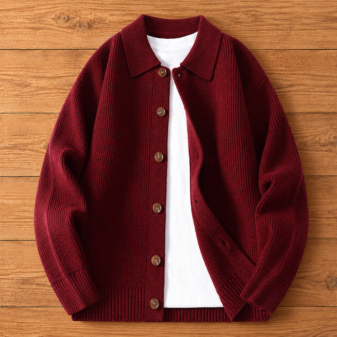 Rib Knit Cardigan