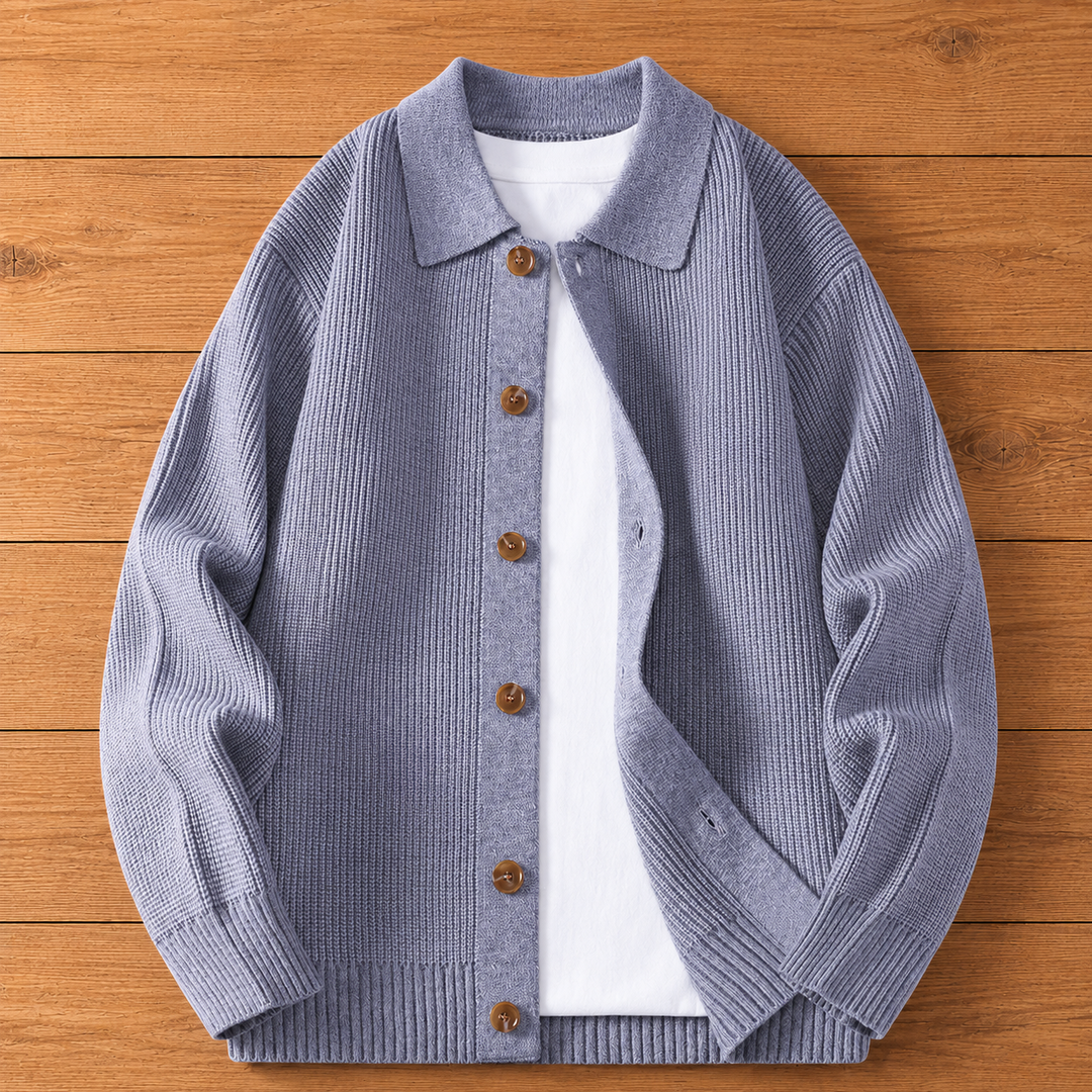 Rib Knit Cardigan