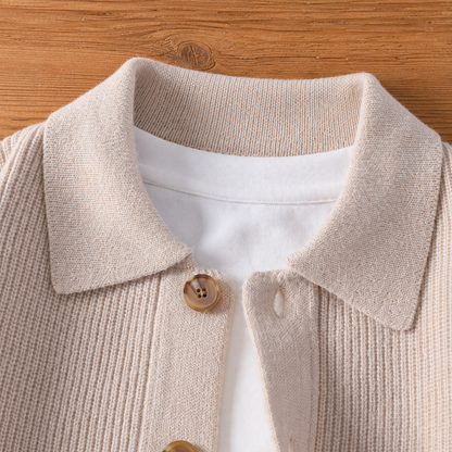 Rib Knit Cardigan
