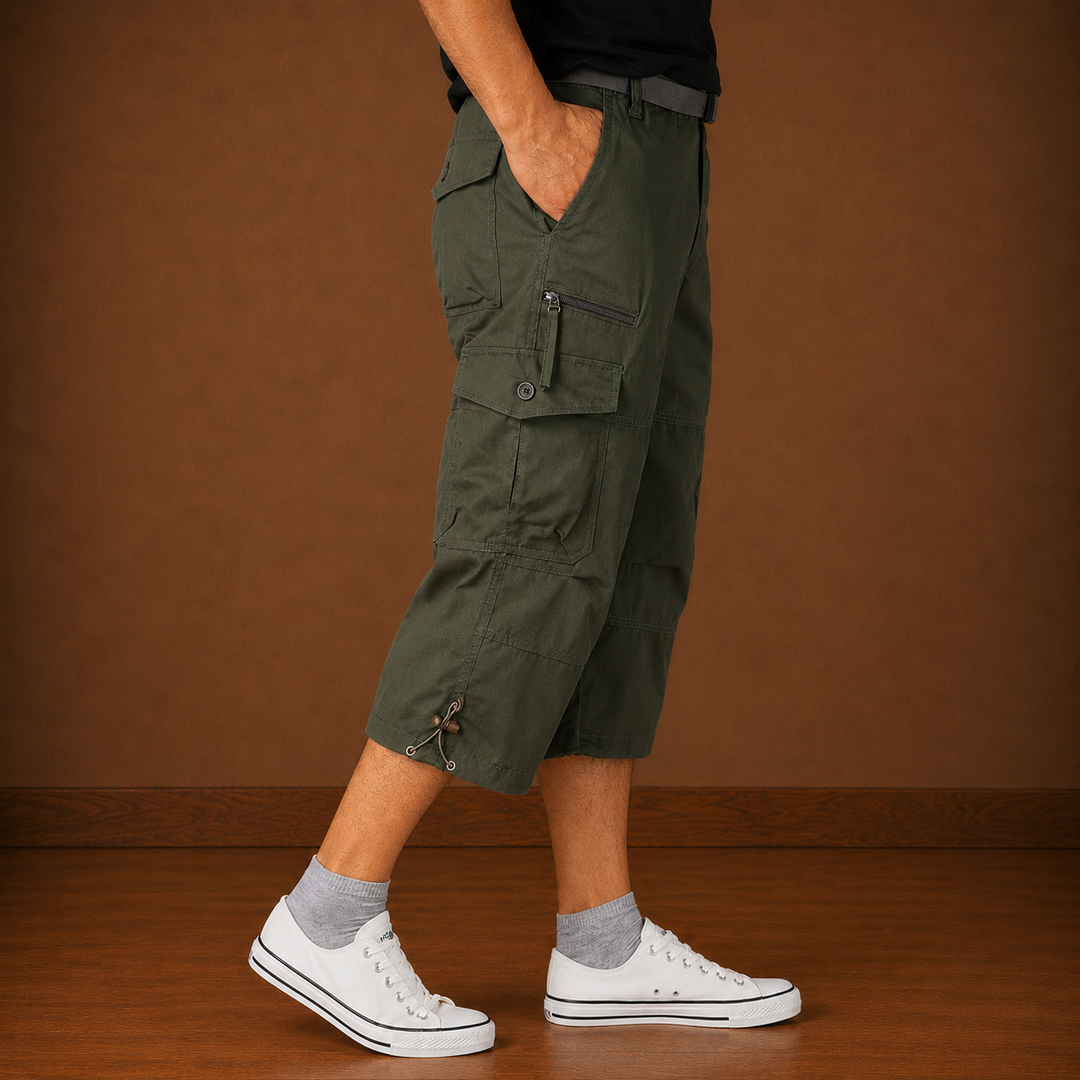 Classic Cropped Cargo Pants