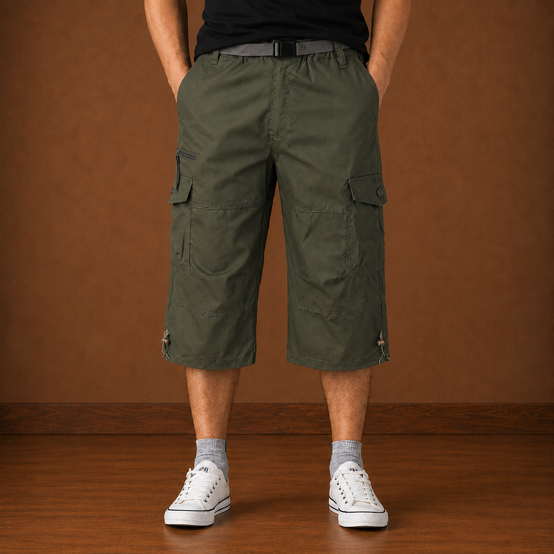 Classic Cropped Cargo Pants