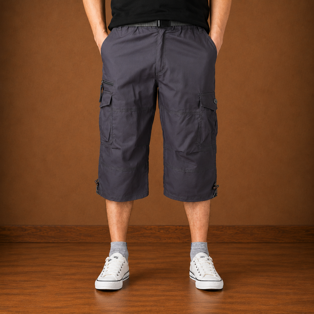 Classic Cropped Cargo Pants
