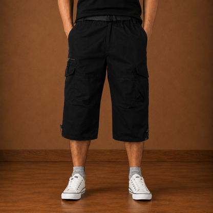 Classic Cropped Cargo Pants