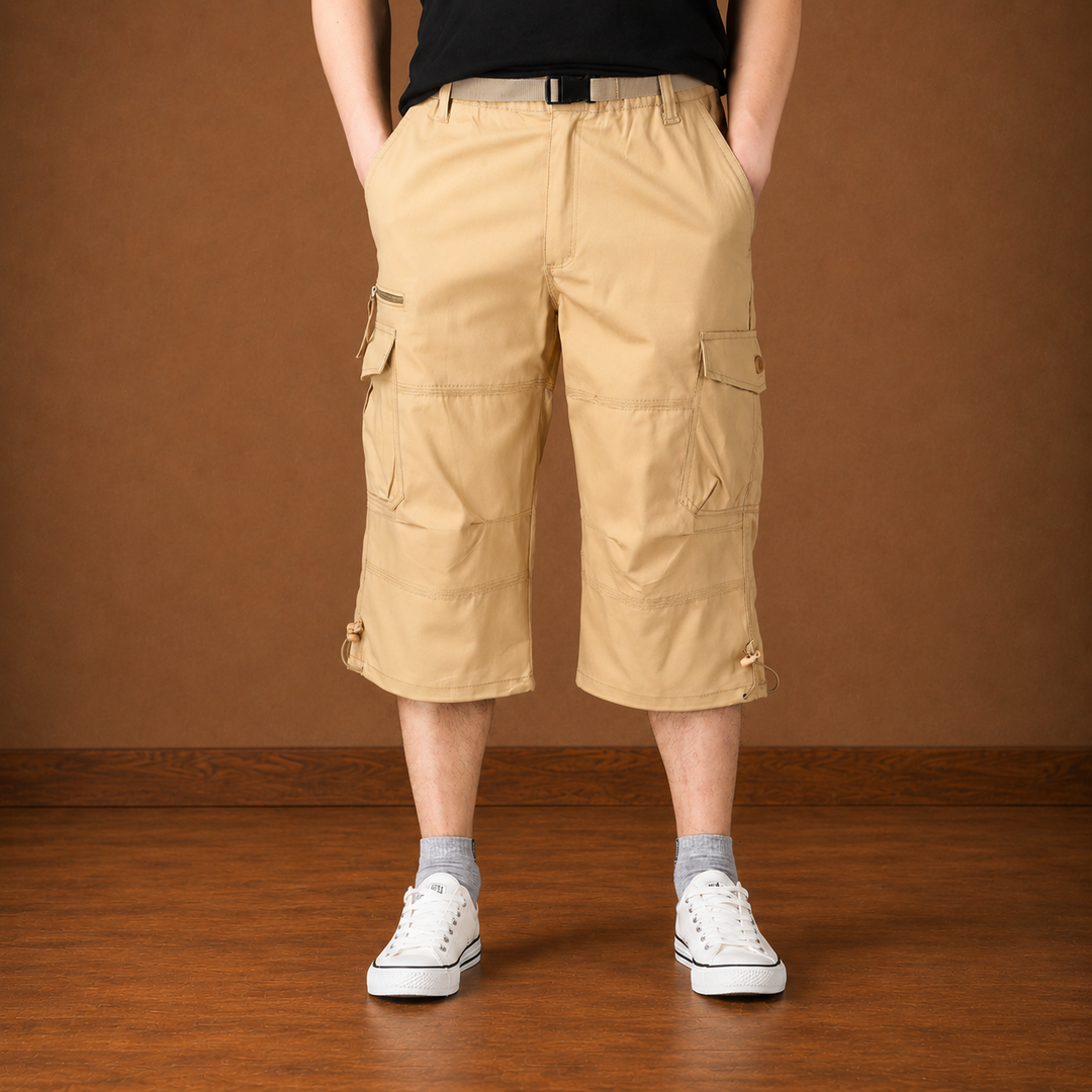 Classic Cropped Cargo Pants