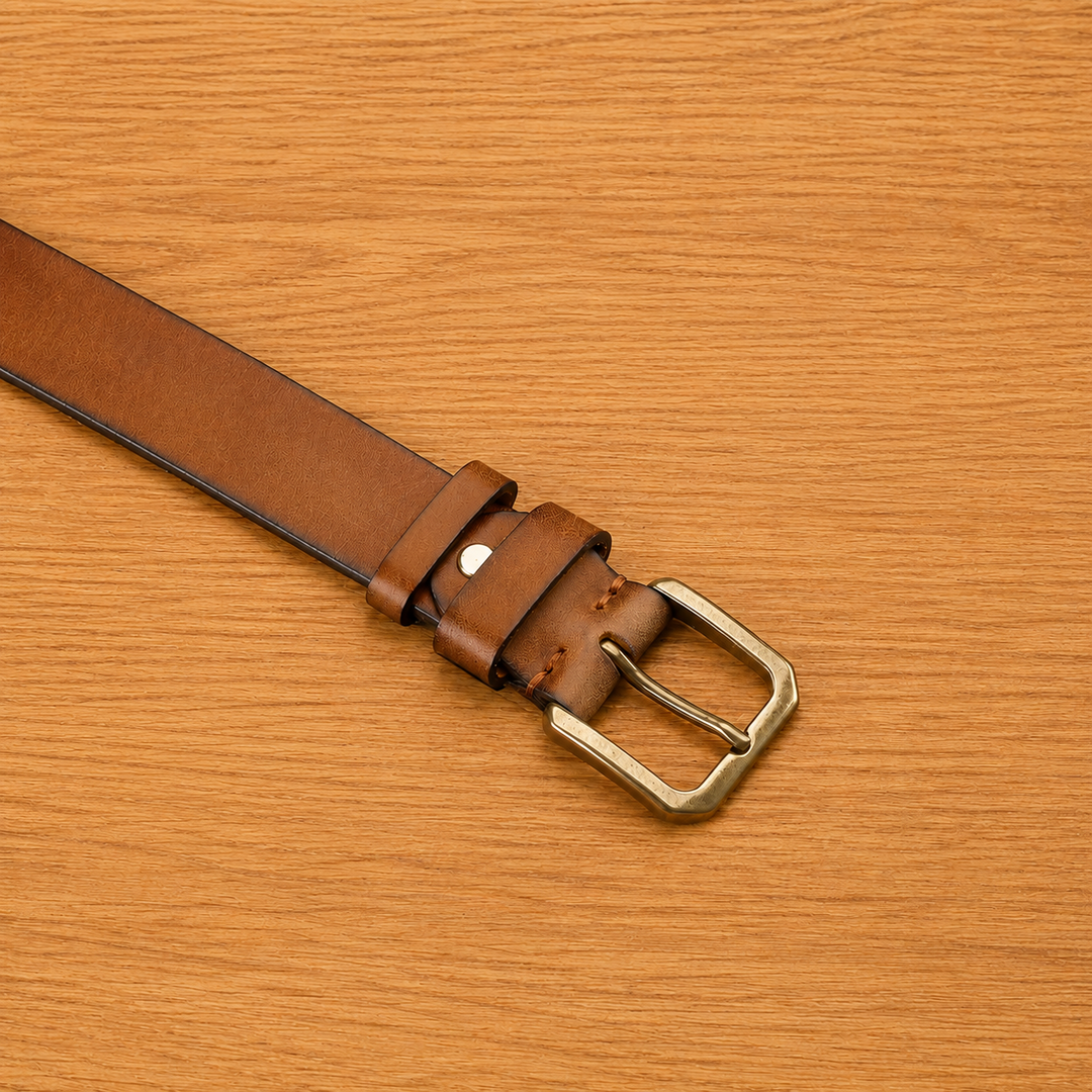 Classic Cowhide Casual Belt