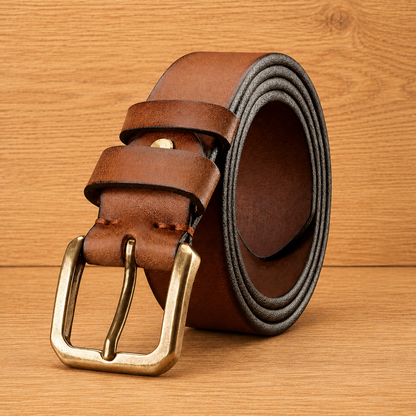 Classic Cowhide Casual Belt