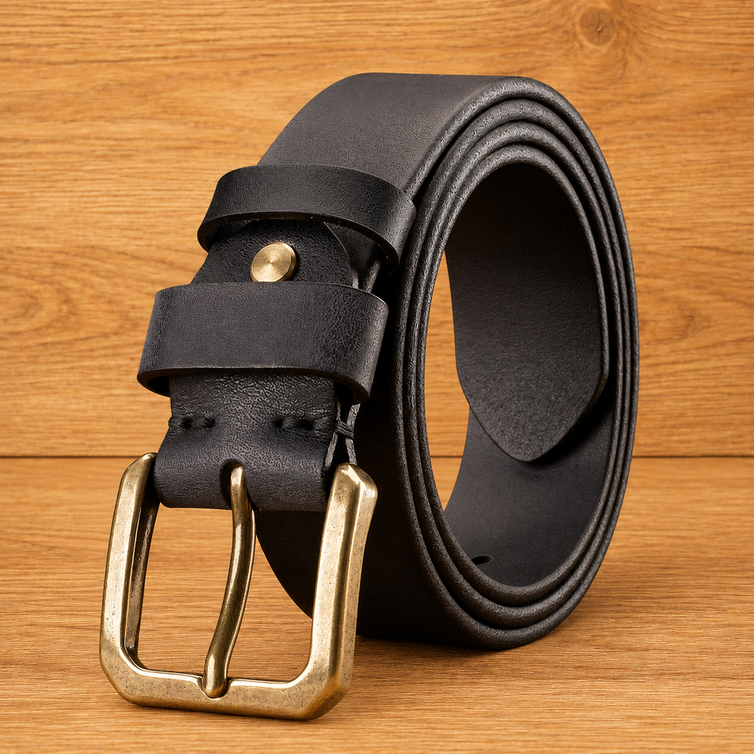 Classic Cowhide Casual Belt