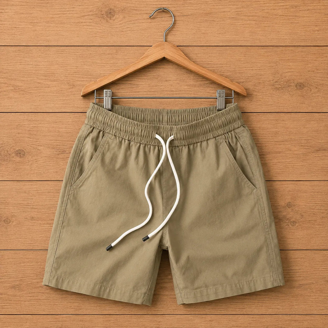 Casual Comfort Drawstring Shorts