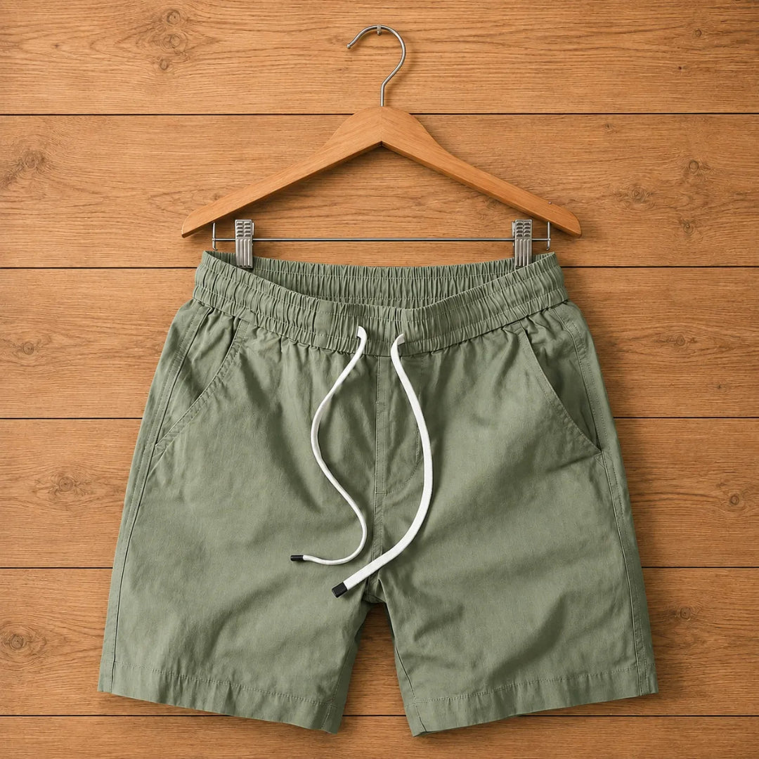 Casual Comfort Drawstring Shorts