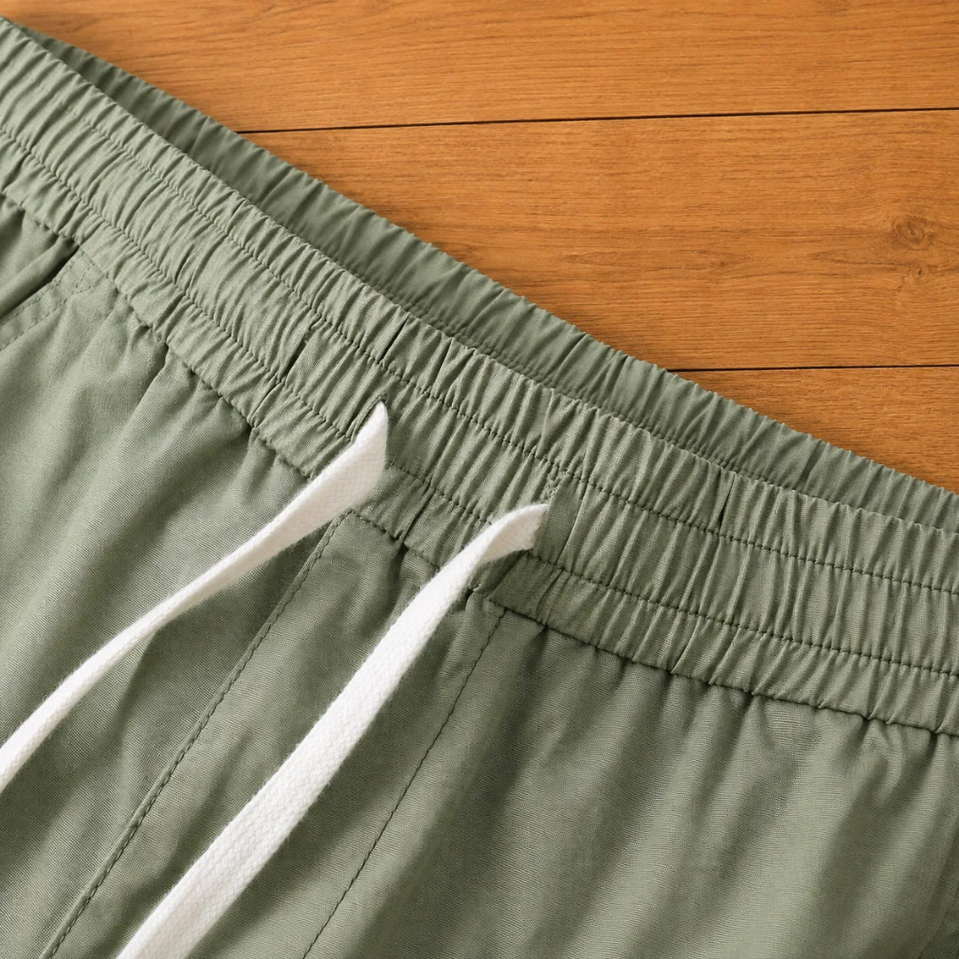 Casual Comfort Drawstring Shorts