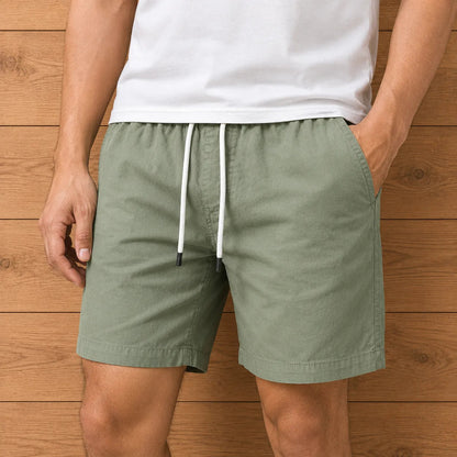 Casual Comfort Drawstring Shorts