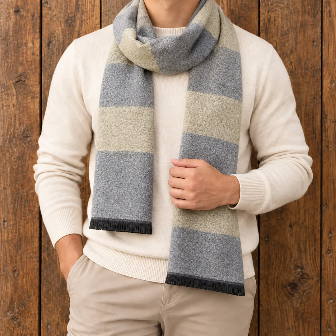 Casual Plaid Scarf