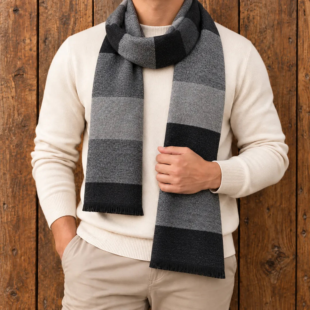 Casual Plaid Scarf