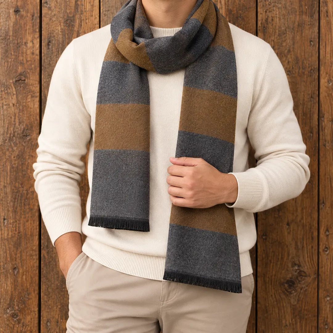 Casual Plaid Scarf