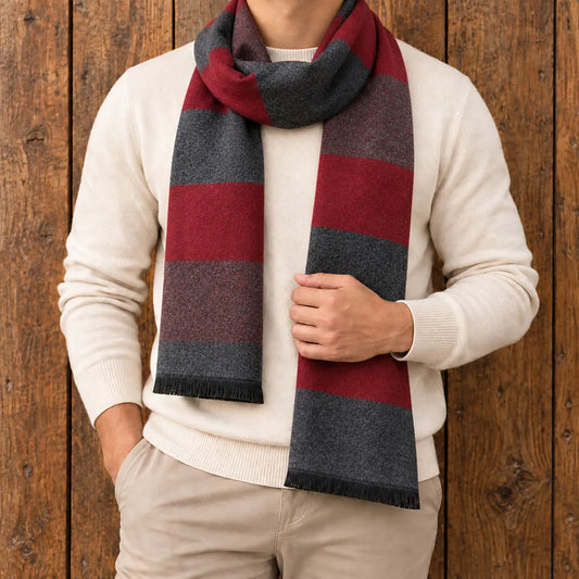 Casual Plaid Scarf