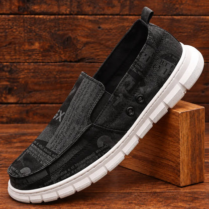 Casual Printed Slip-Ons