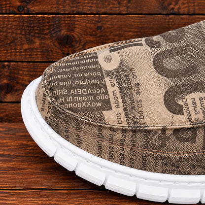 Casual Printed Slip-Ons