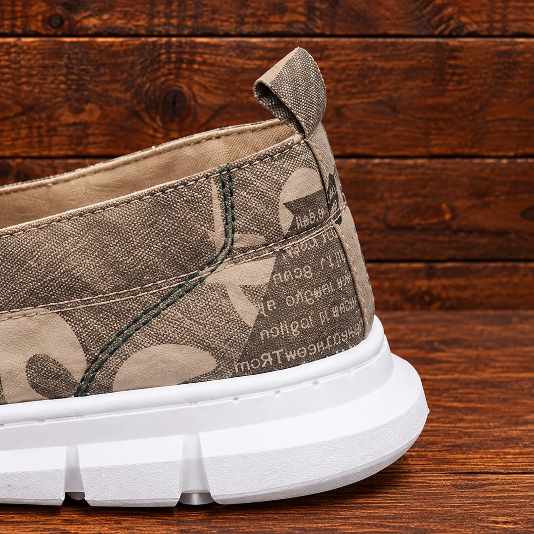 Casual Printed Slip-Ons