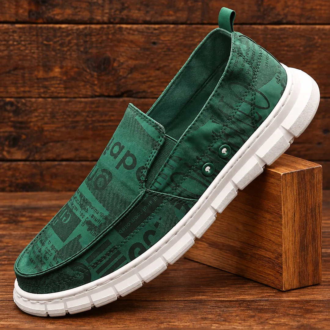 Casual Printed Slip-Ons