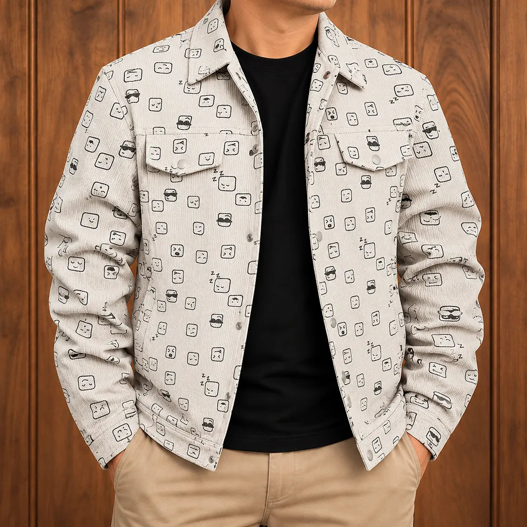 Casual Textured Jacket