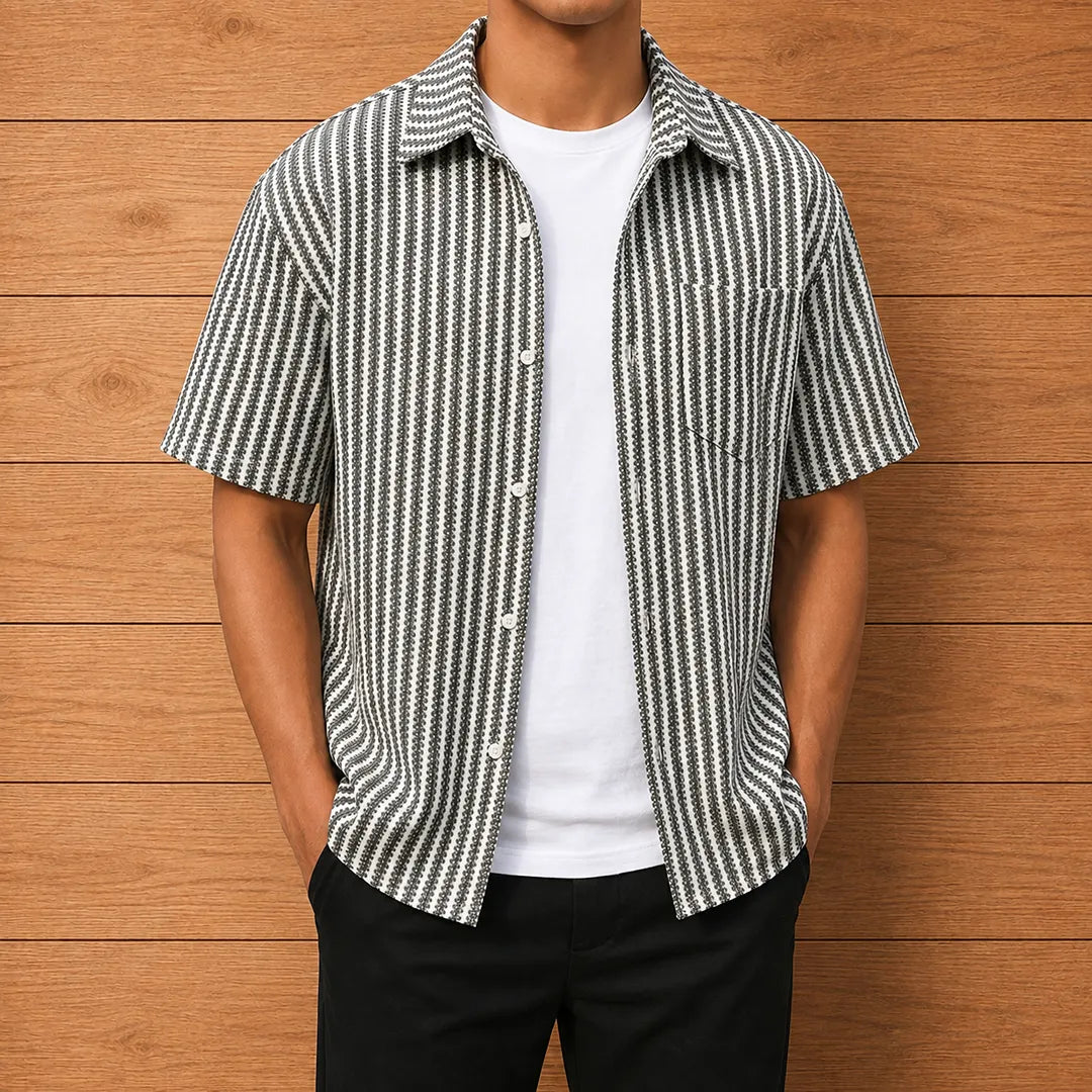 Casual Textured Shirt