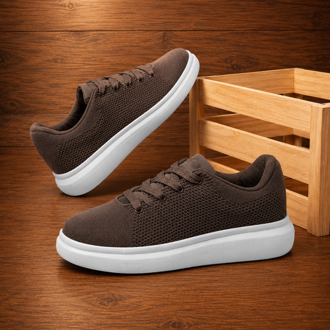Breathable Knit Walking Sneakers