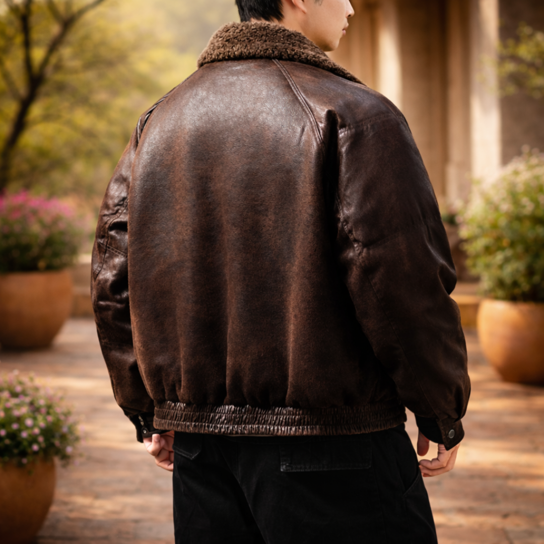 Fleece Collar Jacket