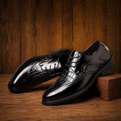 Classic Brogue Dress Shoes