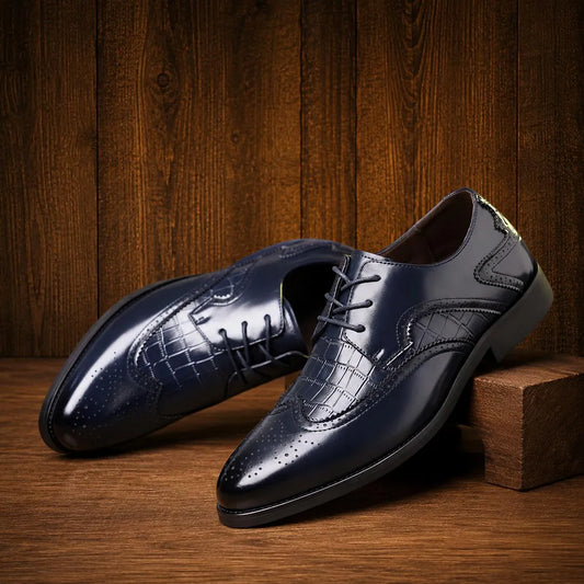 Classic Brogue Dress Shoes