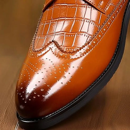 Classic Brogue Dress Shoes
