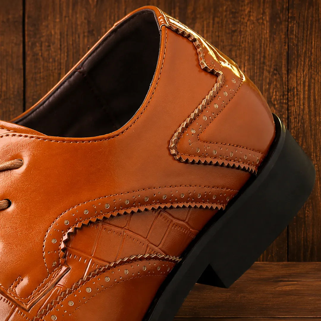 Classic Brogue Dress Shoes