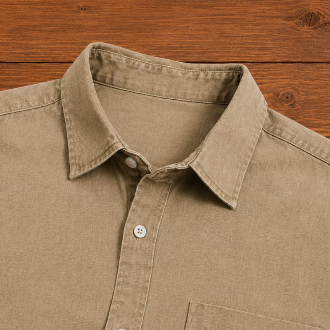 Classic Button Front Shirt