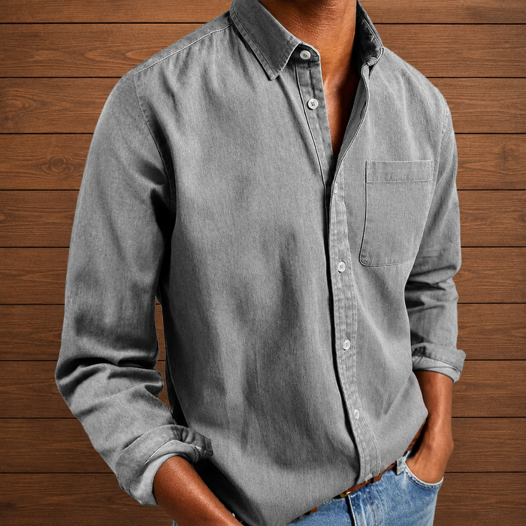 Classic Button Front Shirt