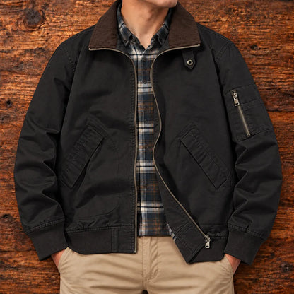 Classic Casual Bomber Jacket