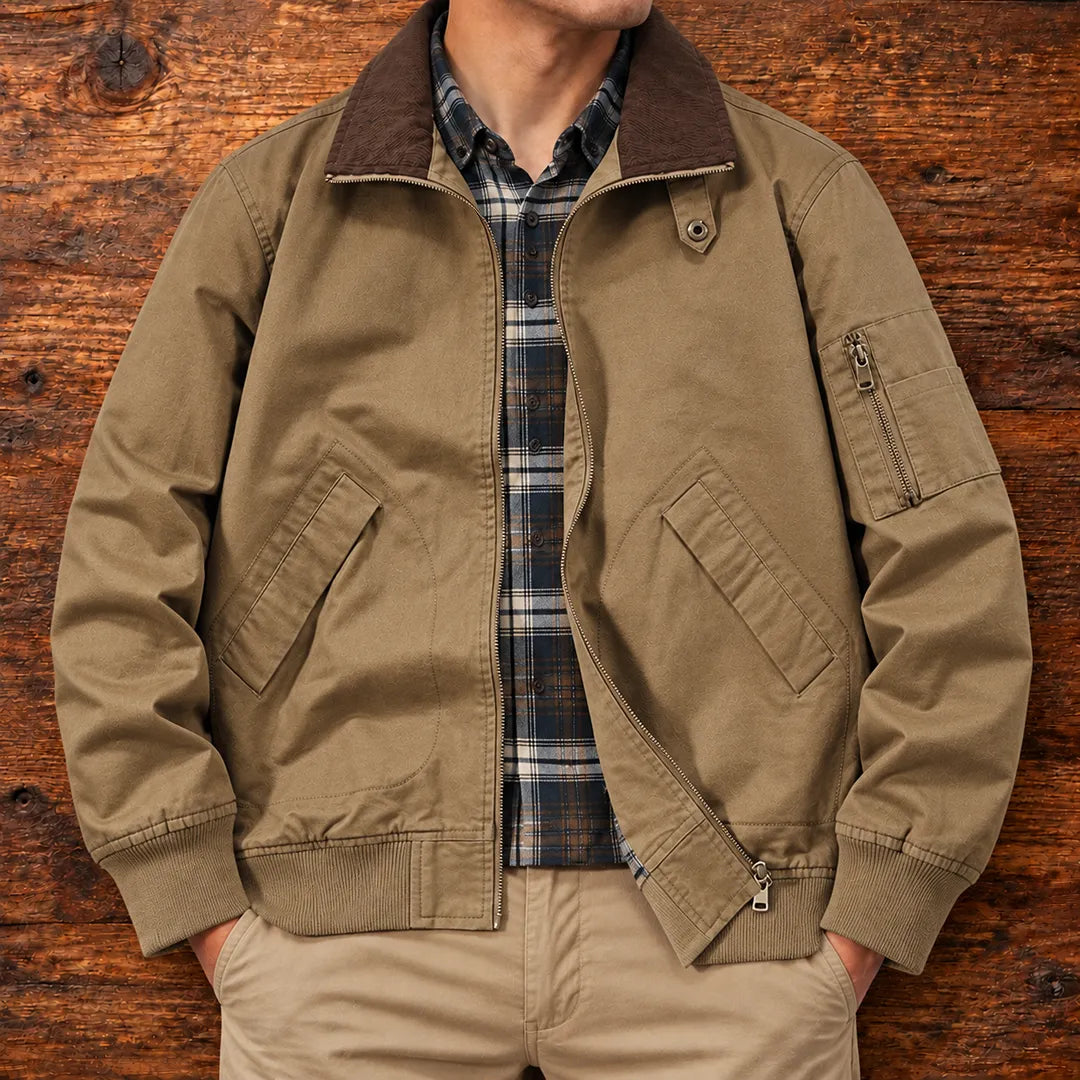 Classic Casual Bomber Jacket