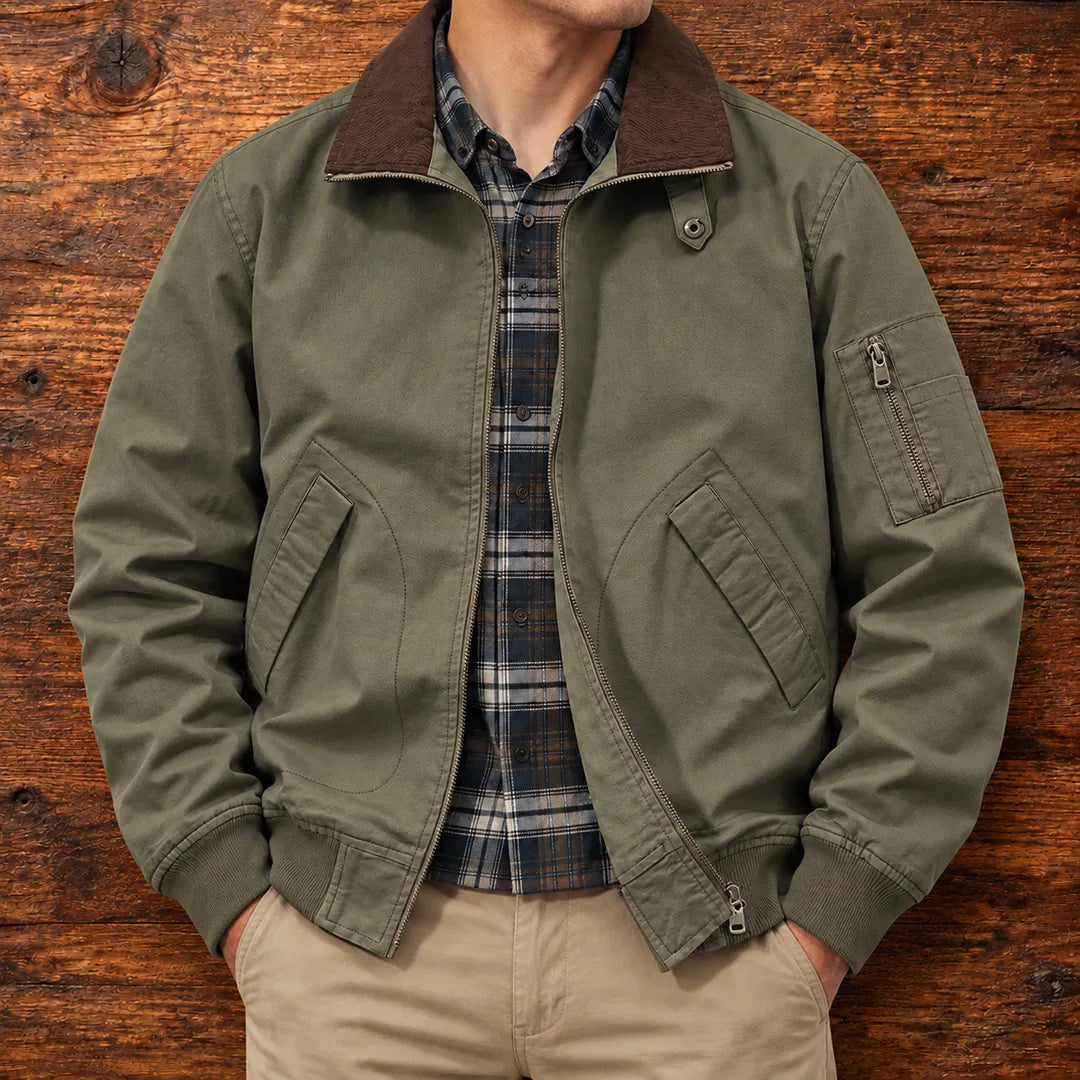 Classic Casual Bomber Jacket
