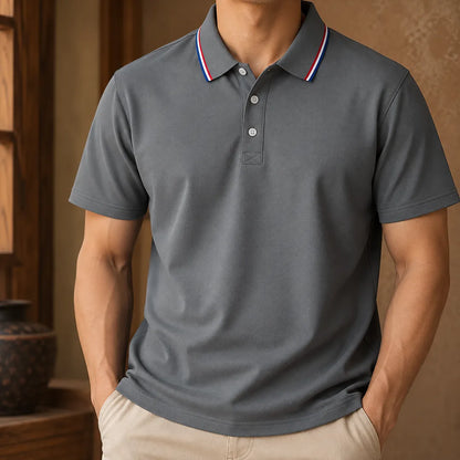Classic Collar Polo Shirt